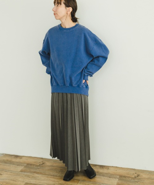 ITEMS URBANRESEARCH（アイテムズ アーバンリサーチ）の「アコーディオンプリーツスカート（スカート・レディース・ブラック/グレー・FREE）」の21枚目の写真