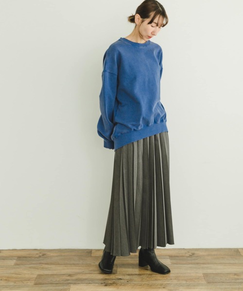 ITEMS URBANRESEARCH（アイテムズ アーバンリサーチ）の「アコーディオンプリーツスカート（スカート・レディース・ブラック/グレー・FREE）」の22枚目の写真