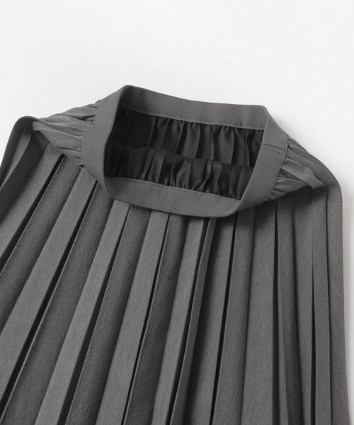 ITEMS URBANRESEARCH（アイテムズ アーバンリサーチ）の「アコーディオンプリーツスカート（スカート・レディース・ブラック/グレー・FREE）」の7枚目の写真