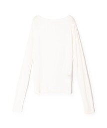 EDITION | テンセルシルク ボートネックトップス(Tシャツ/カットソー)