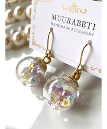 【MUURABBTI】ゆめかわドームピアス(MA)