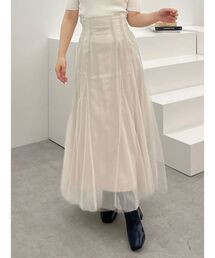 MERCURYDUO | チュールフレアスカート(スカート)