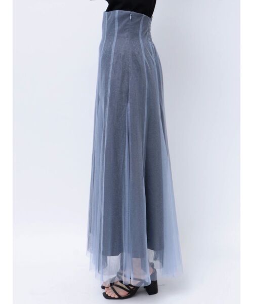 MERCURYDUO（マーキュリーデュオ）の「チュールフレアスカート（スカート・レディース・ピンク/オフホワイト/ブルー・SMALL/MEDIUM）」の17枚目の写真