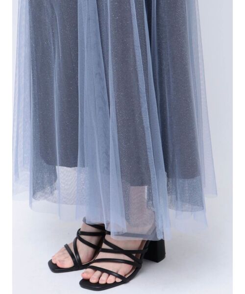 MERCURYDUO（マーキュリーデュオ）の「チュールフレアスカート（スカート・レディース・ピンク/オフホワイト/ブルー・SMALL/MEDIUM）」の20枚目の写真