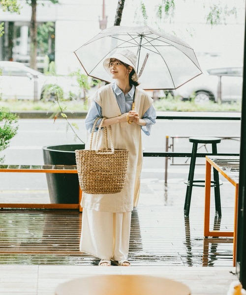 studio CLIP（スタディオクリップ）の「コットンリネンベスト  