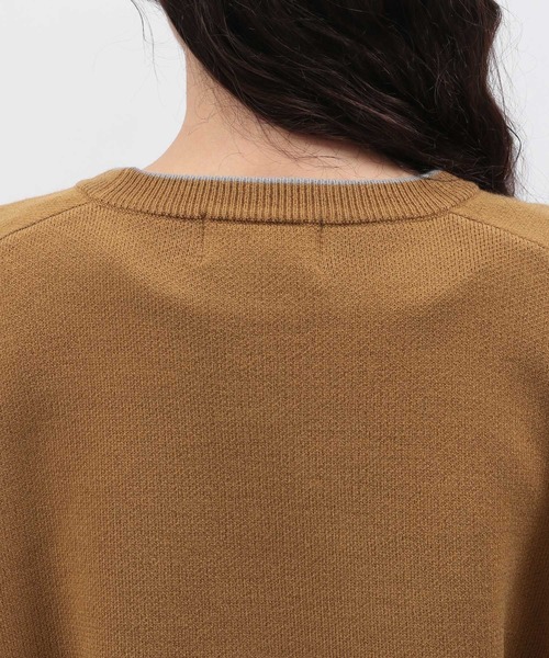 LAKOLE（ラコレ）の「12ゲージラクリルWJQプルオーバー / 116718（ニット/セーター・レディース・グレー/ブルー/アイボリー/ブラウン・FREE）」の22枚目の写真