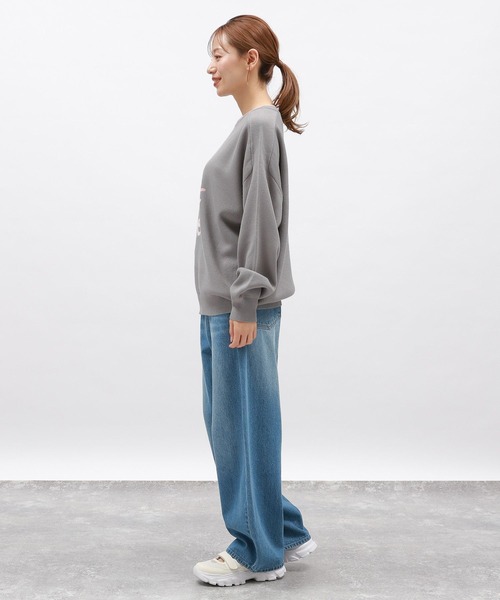 LAKOLE（ラコレ）の「12ゲージラクリルWJQプルオーバー / 116718（ニット/セーター・レディース・グレー/ブルー/アイボリー/ブラウン・FREE）」の6枚目の写真