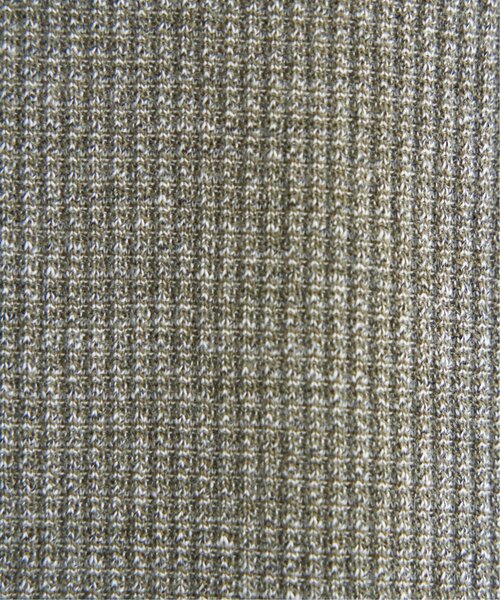 ikka（イッカ）の「メランジワッフルフェイクロンＴ（Tシャツ/カットソー・メンズ・ブラック/オリーブ/ブルー/ブラウン/ベージュ・M/L/XL/S）」の22枚目の写真