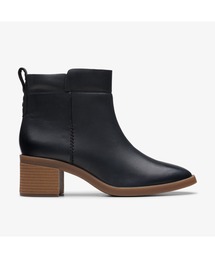 Clarks | Lileigh Charm / リリーチャーム(ブラックレザー)(ブーツ)