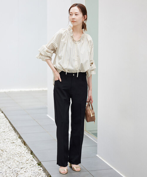 CHRISTIAN VILLA（クリスチャンヴィラ）の「CHRISTIAN VILLA/クリスチャン ヴィラ スクエアバッグ 6140（ショルダーバッグ・レディース・ブラウン/ブラック・FREE）」の11枚目の写真