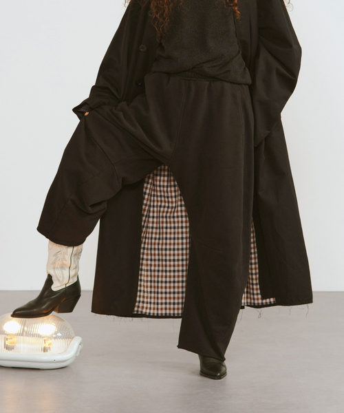 【新品】CITYSHOP O スゥエットバナナパンツ　黒　38 新品】CITYSHOP O スゥエットバナナパンツ黒38
