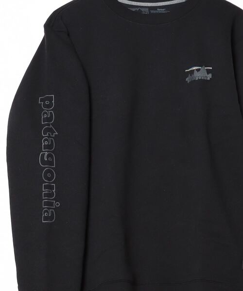 patagonia（パタゴニア）の「【PATAGONIA/パタゴニア】'73 Skyline Uprisal Crew Sweatshirt/スカイライン アップライザル クルー スウェットシャツ（スウェット・メンズ・ブラック・L/XL/M）」の3枚目の写真