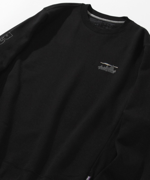 patagonia（パタゴニア）の「【PATAGONIA/パタゴニア】'73 Skyline Uprisal Crew Sweatshirt/スカイライン アップライザル クルー スウェットシャツ（スウェット・メンズ・ブラック・L/XL/M）」の17枚目の写真