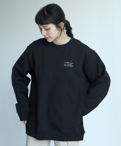 patagonia（パタゴニア）の「【PATAGONIA/パタゴニア】'73 Skyline Uprisal Crew Sweatshirt/スカイライン アップライザル クルー スウェットシャツ（スウェット・メンズ・ブラック・L/XL/M）」の5枚目の写真