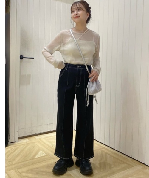 バギーデニム（デニムパンツ）｜LOWRYS FARM（ローリーズファーム）