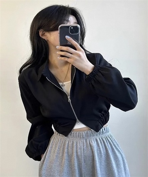 セール】ダブルジップアップブルゾン（ブルゾン）｜FREE STYLISTS