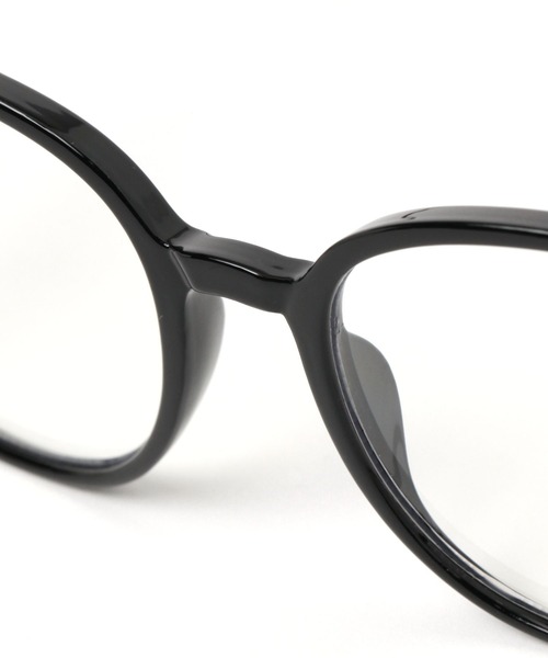 niko and...（ニコアンド）の「オリジナルBIGウェリントン伊達メガネ＆サングラス（メガネ・レディース・ライトグレー/ブルー/ブラック・FREE）」の7枚目の写真