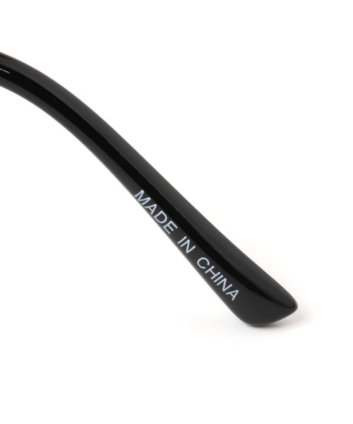 niko and...（ニコアンド）の「オリジナルBIGウェリントン伊達メガネ＆サングラス（メガネ・レディース・ライトグレー/ブルー/ブラック・FREE）」の10枚目の写真