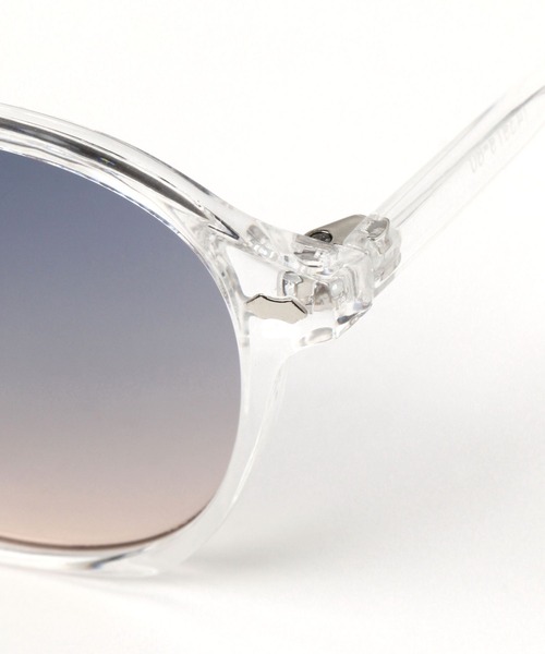 niko and...（ニコアンド）の「オリジナルBIGウェリントン伊達メガネ＆サングラス（メガネ・レディース・ライトグレー/ブルー/ブラック・FREE）」の16枚目の写真