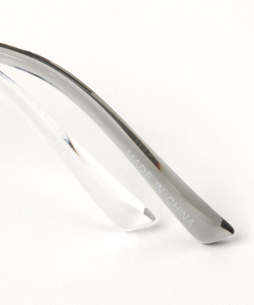 niko and...（ニコアンド）の「オリジナルBIGウェリントン伊達メガネ＆サングラス（メガネ・レディース・ライトグレー/ブルー/ブラック・FREE）」の18枚目の写真