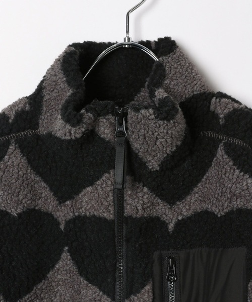 10C REPIPI(ジューシーレピピ)の「【10C REPIPI】スタンドカラーボアブルゾン(ブルゾン・キッズ・ブルー系その他/ホワイト系その他/グレー系その他・130cm/120cm/110cm)」の16枚目の写真