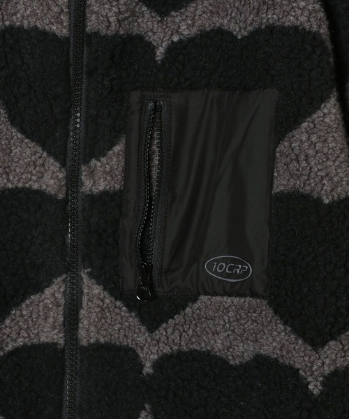 10C REPIPI(ジューシーレピピ)の「【10C REPIPI】スタンドカラーボアブルゾン(ブルゾン・キッズ・ブルー系その他/ホワイト系その他/グレー系その他・130cm/120cm/110cm)」の17枚目の写真