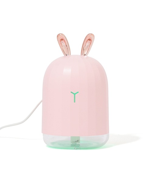 セール】ミニ USB加湿器 ラビット ピンク（生活家電