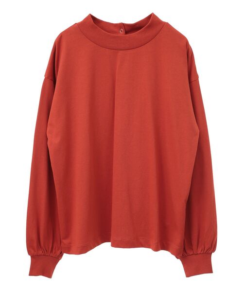 CRAFT STANDARD BOUTIQUE(クラフトスタンダードブティック)の「モックネックリングドット長袖プルオーバー(Tシャツ/カットソー・レディース・ブラック/チャコールグレー/オレンジ/ホワイト・FREE)」の19枚目の写真