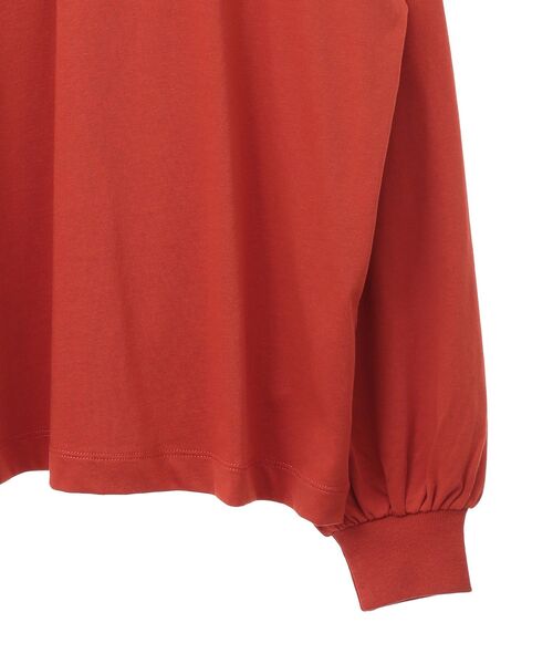 CRAFT STANDARD BOUTIQUE(クラフトスタンダードブティック)の「モックネックリングドット長袖プルオーバー(Tシャツ/カットソー・レディース・ブラック/チャコールグレー/オレンジ/ホワイト・FREE)」の22枚目の写真
