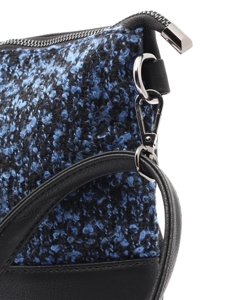 VENCEEXCHANGE(ヴァンスエクスチェンジ)の「ツイードクラッチBAG(クラッチバッグ・メンズ・グレー/スカイブルー・FREE)」の9枚目の写真