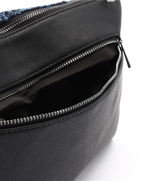VENCEEXCHANGE(ヴァンスエクスチェンジ)の「ツイードクラッチBAG(クラッチバッグ・メンズ・グレー/スカイブルー・FREE)」の11枚目の写真
