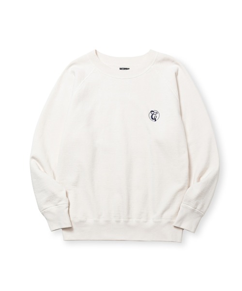 CALEEスエット CALEE（キャリー）の「60'S LOOP WHEEL RAGLAN CREW NECK SW