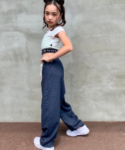 M556 150センチ エイプ デニム風 スウェットパンツ - メルカリ