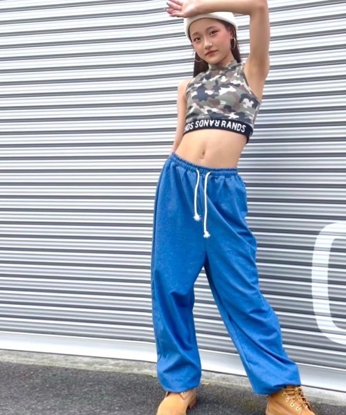 デニム風ルーズシルエットパンツ（スウェットパンツ）｜RandS/R