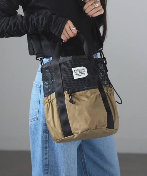 別注】＜ FREDRIK PACKERS ＞巾着 ショルダーバッグ UNITED ARROWS