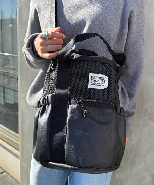 セール】【FREDRIK PACKERS】≪別注≫COLUMN TOTE ショルダーバッグ