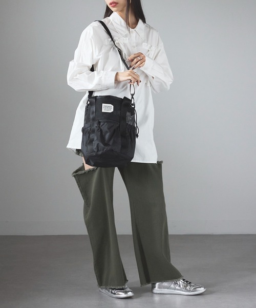 FREDRIK PACKERS(フレドリックパッカーズ)の「【FREDRIK PACKERS】≪別注≫COLUMN TOTE ショルダーバッグ/手提げトート/巾着(ショルダーバッグ・レディース・レオパード/ブラック/ベージュ/ブラック系1/ブラック系2/ブラック系その他3・FREE)」の12枚目の写真