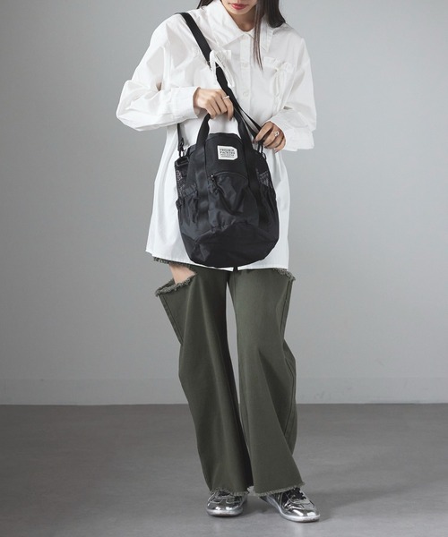 FREDRIK PACKERS(フレドリックパッカーズ)の「【FREDRIK PACKERS】≪別注≫COLUMN TOTE ショルダーバッグ/手提げトート/巾着(ショルダーバッグ・レディース・レオパード/ブラック/ベージュ/ブラック系1/ブラック系2/ブラック系その他3・FREE)」の13枚目の写真
