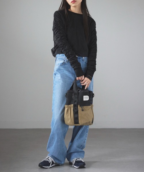 FREDRIK PACKERS(フレドリックパッカーズ)の「【FREDRIK PACKERS】≪別注≫COLUMN TOTE ショルダーバッグ/手提げトート/巾着(ショルダーバッグ・レディース・レオパード/ブラック/ベージュ/ブラック系1/ブラック系2/ブラック系その他3・FREE)」の22枚目の写真