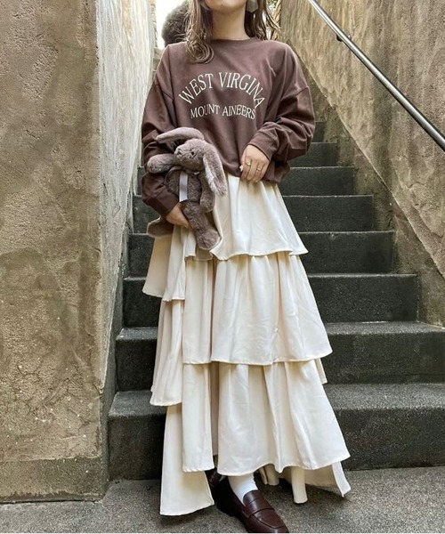 セール】イレヘムティアードスカート（スカート）｜merrylatte