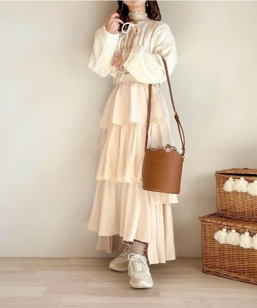 セール】イレヘムティアードスカート（スカート）｜merrylatte