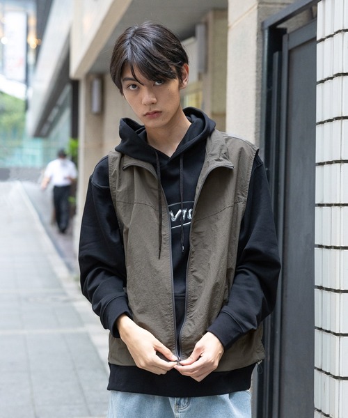 セール】3.3 Field Trip／ナイロンベスト（ナイロンジャケット