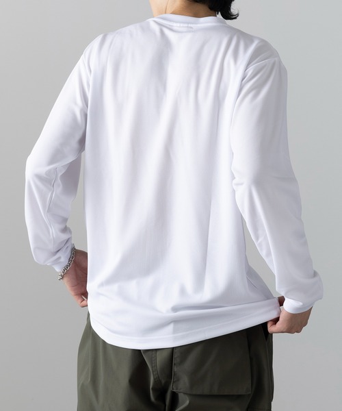 wundou(ウンドウ)の「【wundou】ドライライト長袖Tシャツ P350(Tシャツ/カットソー・メンズ・ブラック/ネイビー/ホワイト・M/L/XL/XXL)」の16枚目の写真