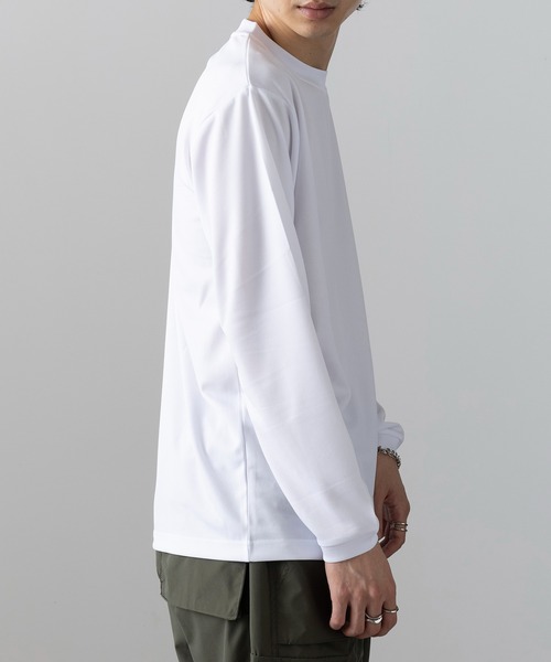 wundou(ウンドウ)の「【wundou】ドライライト長袖Tシャツ P350(Tシャツ/カットソー・メンズ・ブラック/ネイビー/ホワイト・M/L/XL/XXL)」の17枚目の写真