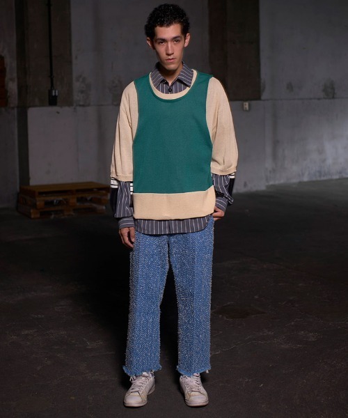 masterkey（マスターキー）の「mp12969-BULLET -PT デニムパンツ（デニムパンツ・メンズ・ブルー系その他・1/2）」の4枚目の写真