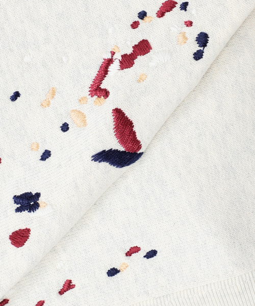 Champion(チャンピオン)の「CHAMPION / チャンピオン 別注 R/W 刺繍スプラッシュ スウェット(スウェット・メンズ・グレー/ブラック/アイボリー・MEDIUM/LARGE/X-LARGE)」の6枚目の写真