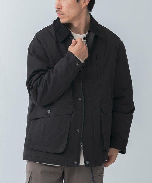 ITEMS URBANRESEARCH(アイテムズ アーバンリサーチ)の「襟コーデュロイ 中綿ハンティングJACKET(その他アウター・メンズ・チャコールグレー/カーキ/ブラック・MEDIUM/LARGE)」の8枚目の写真
