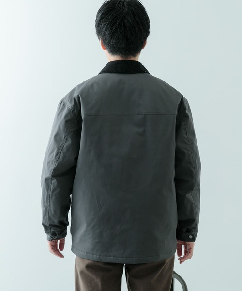 ITEMS URBANRESEARCH(アイテムズ アーバンリサーチ)の「襟コーデュロイ 中綿ハンティングJACKET(その他アウター・メンズ・チャコールグレー/カーキ/ブラック・MEDIUM/LARGE)」の20枚目の写真