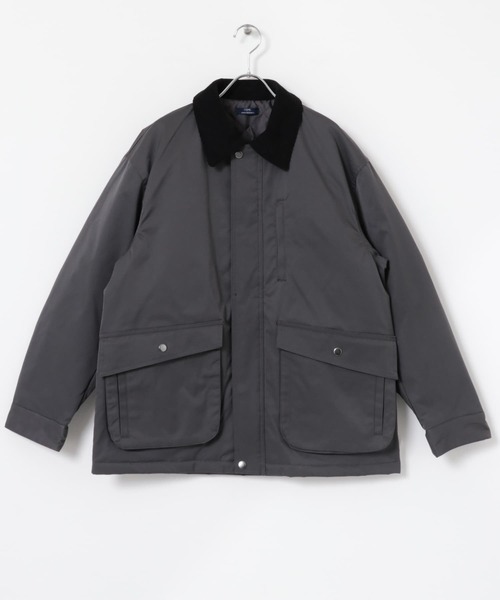 ITEMS URBANRESEARCH(アイテムズ アーバンリサーチ)の「襟コーデュロイ 中綿ハンティングJACKET(その他アウター・メンズ・チャコールグレー/カーキ/ブラック・MEDIUM/LARGE)」の22枚目の写真