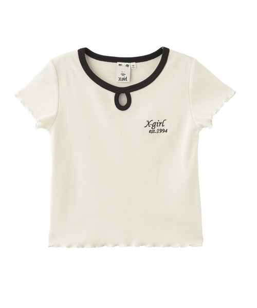 LETTUCE EDGE BABY TOP（Tシャツ/カットソー）｜X-girl（エックスガール） 6,600円